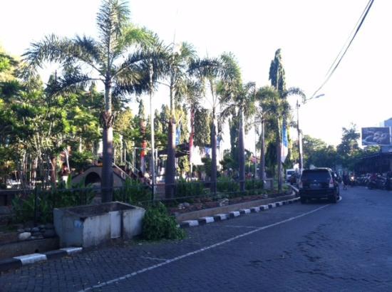 Bersepeda di Taman